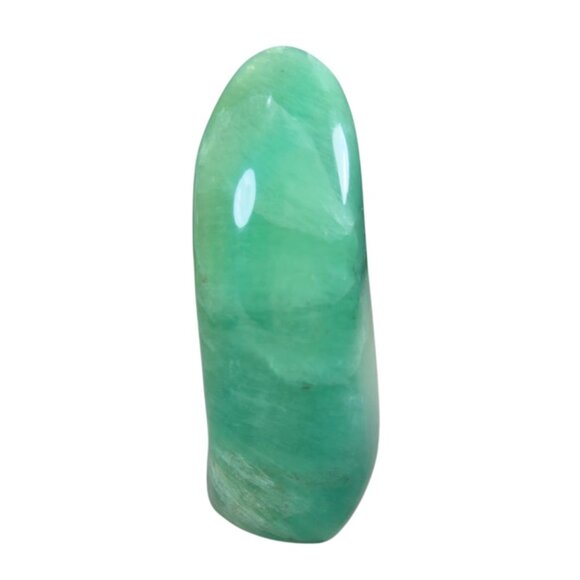 Fluorite Freeform Polished Green Stone Crystal Mineral 4 In Tall Decor China - Picture 5 of 7